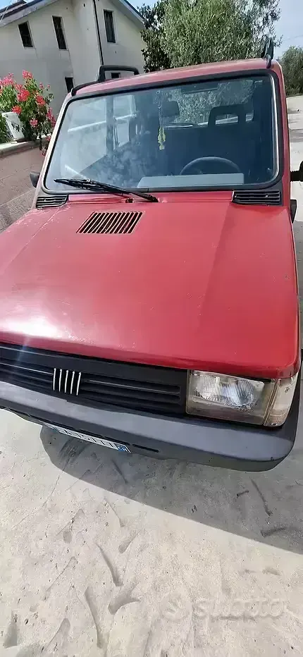 Usata Fiat Panda 54 CV (39 kW) 2003 Rosso Utilitaria