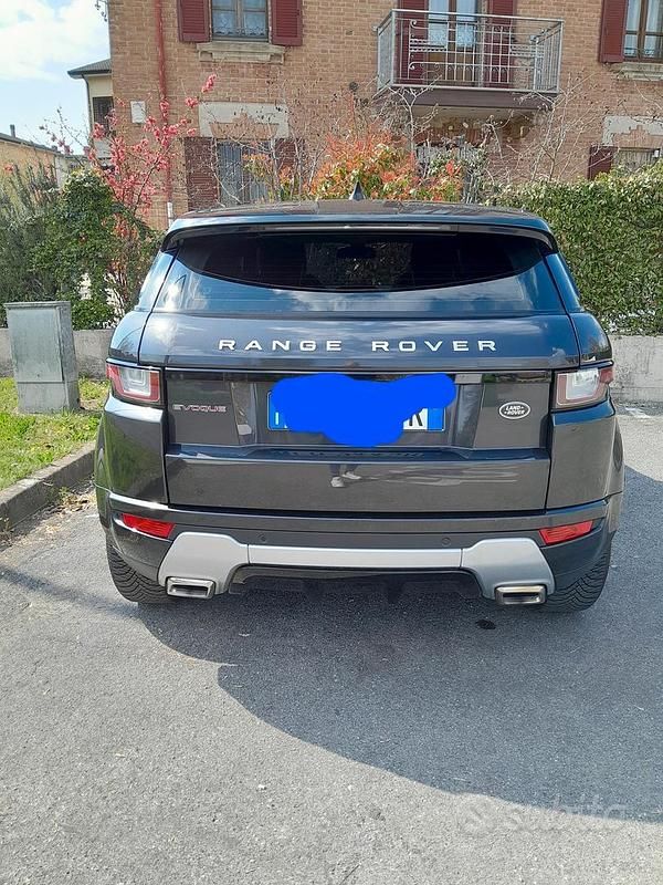 Usata Land Rover Range Rover evoque 2018 Nero SUV