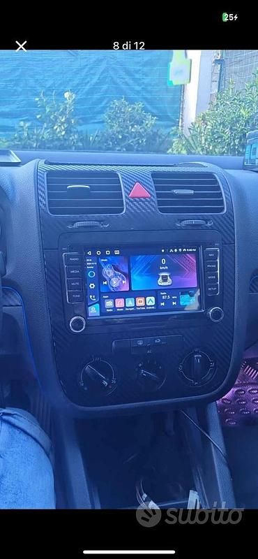 Usata VW Golf V Comfortline 102 CV (75 kW) 2007 Nero Berlina