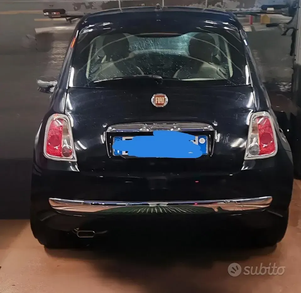 Usata Fiat 500 69 CV (50 kW) 2012 Bluazzurro Utilitaria