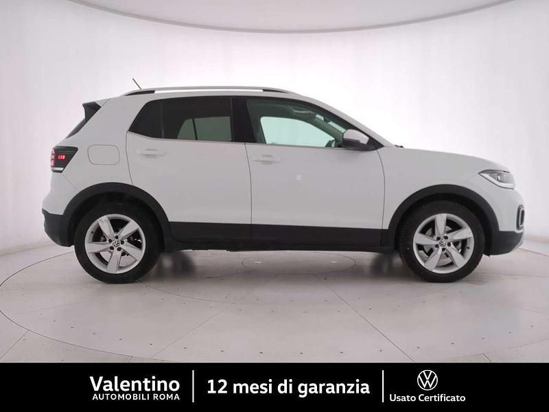 Usata VW T-Cross Advance 110 CV (80 kW) 2022 Bianco SUV