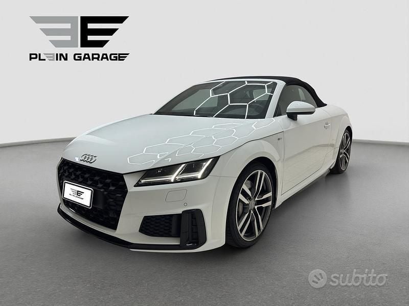 Usata Audi TT Roadster S-Line 245 CV (180 kW) 2020 Bianco Cabrio