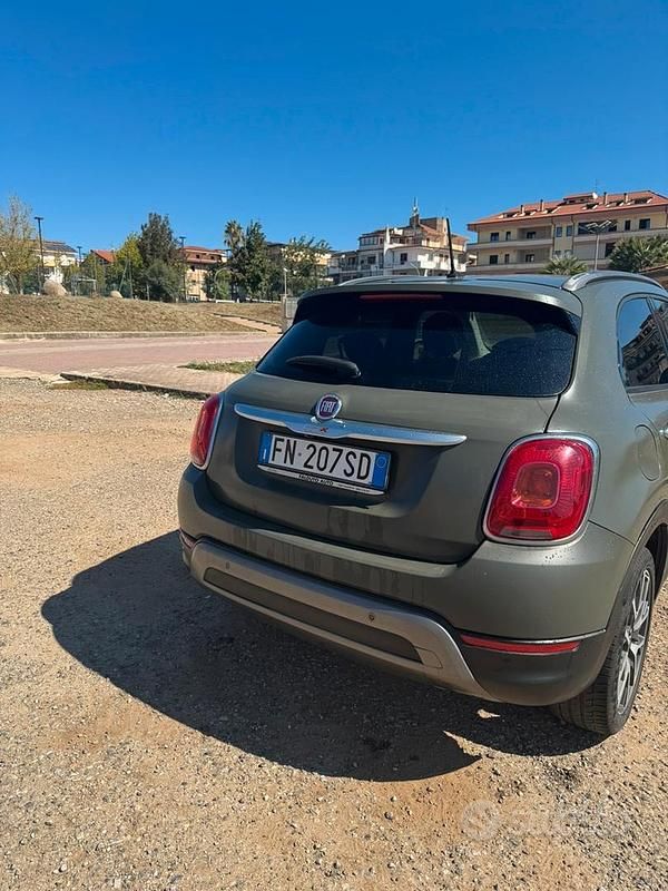 Usata Fiat 500X Cross 120 CV (88 kW) 2018 Verde SUV