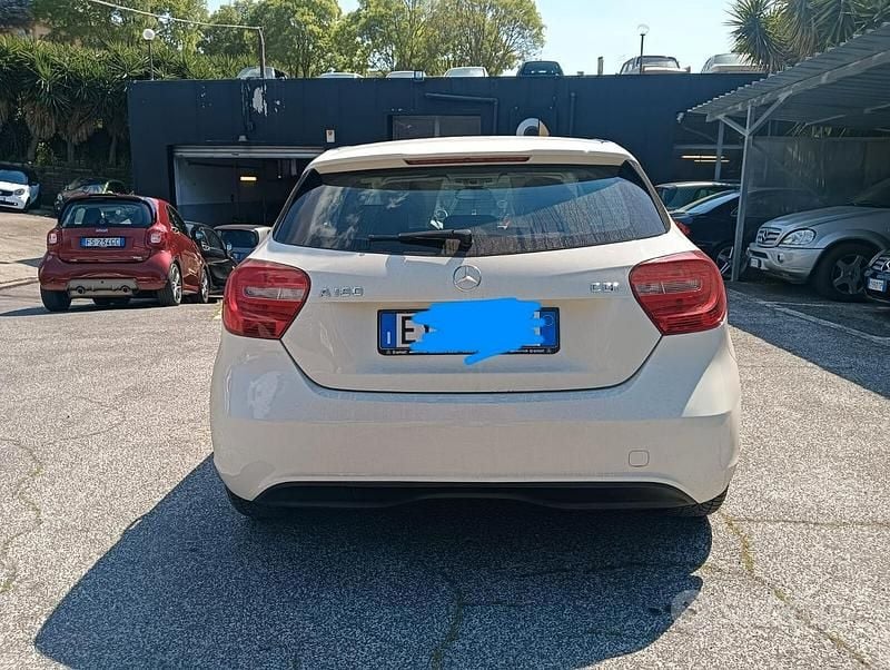 Usata Mercedes A180 Executive 109 CV (80 kW) 2015 Bianco Berlina