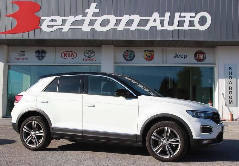 Bianco Usata 2019 VW T-Roc Advance SUV | 19.500 € (Buon prezzo) - Immagine 1/4