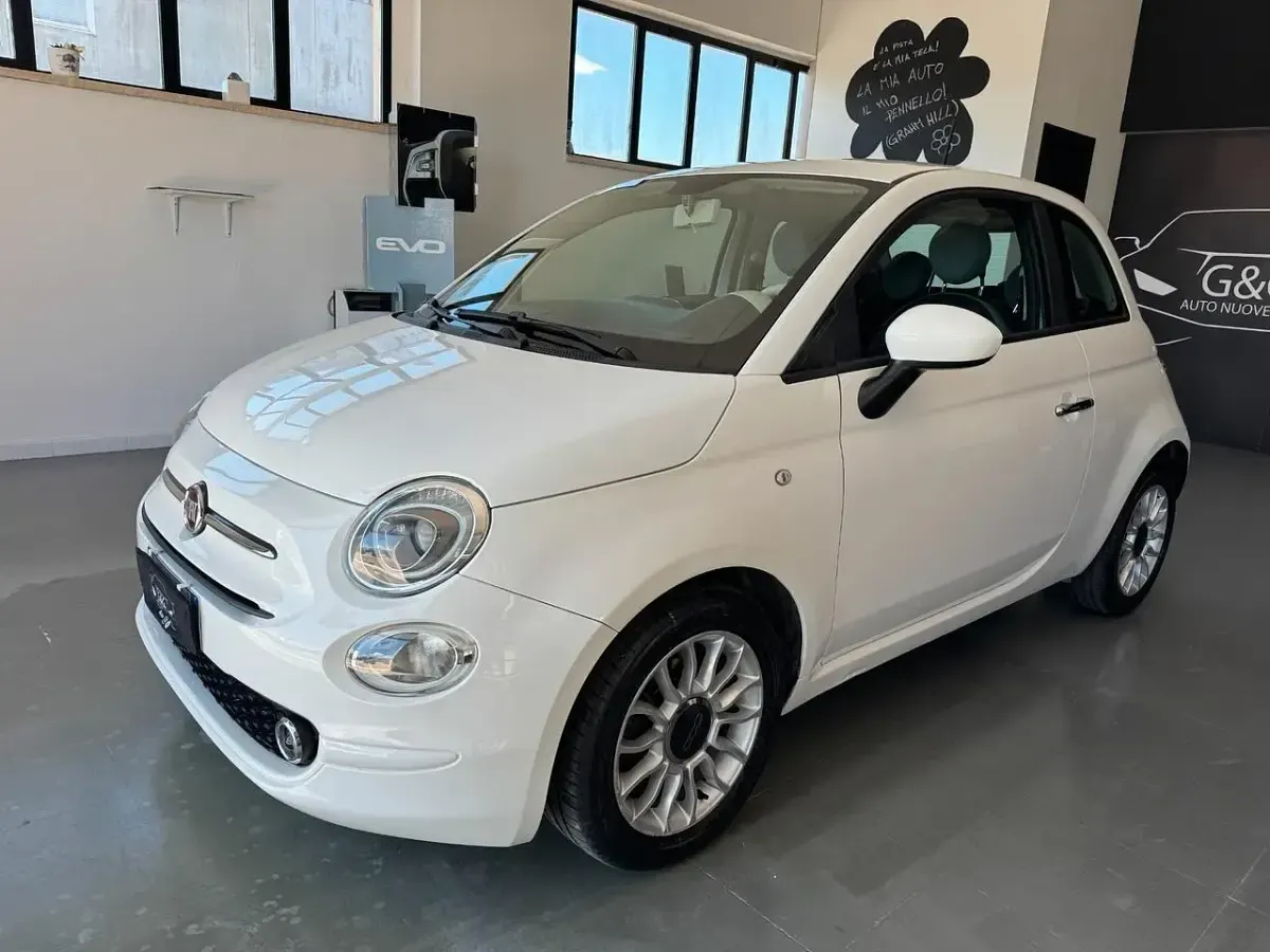 Usata Fiat 500 95 CV (69 kW) 2017 Bianco Berlina