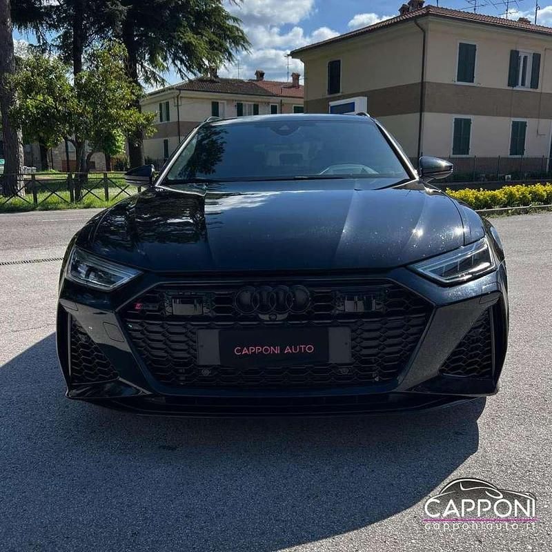 Usata Audi RS6 Ambiente 600 CV (441 kW) 2022 Nero Station wagon