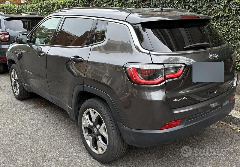 Usata Jeep Compass Limited 140 CV (102 kW) 2017 Grigio SUV