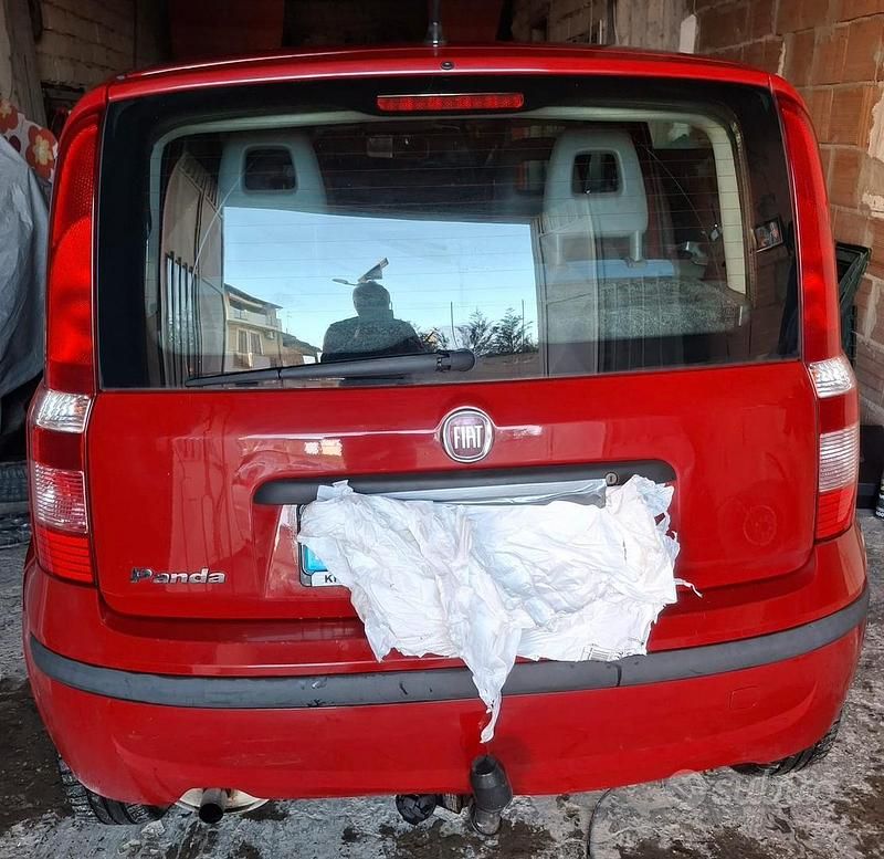 Usata Fiat Panda 60 CV (44 kW) 2012 Rosso Utilitaria