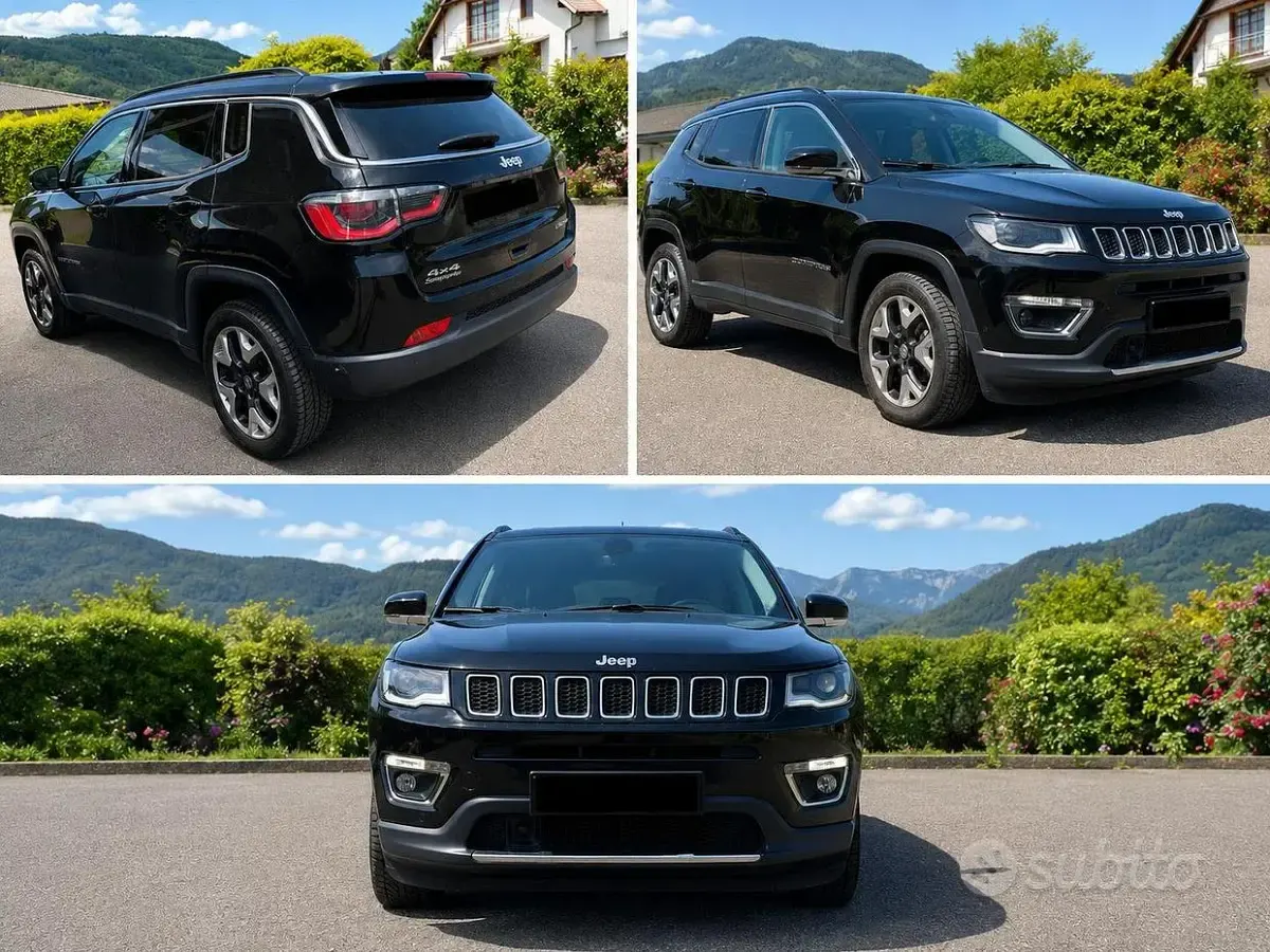 Usata Jeep Compass Longitude 140 CV (102 kW) 2020 Nero SUV