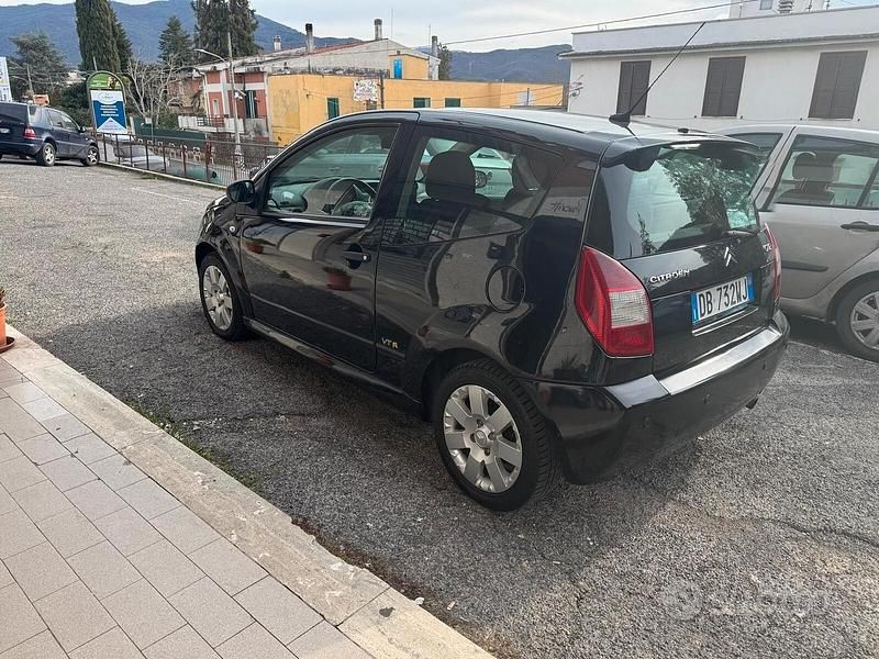 Usata Citroën C2 VTR Sport 70 CV (51 kW) 2006 Nero Utilitaria