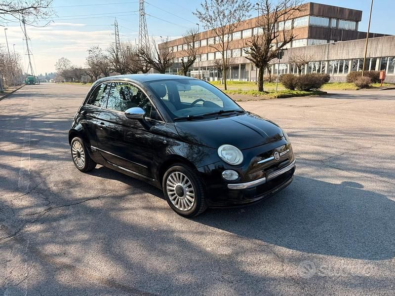 Usata Fiat 500 Pop 69 CV (50 kW) 2007 Nero Utilitaria