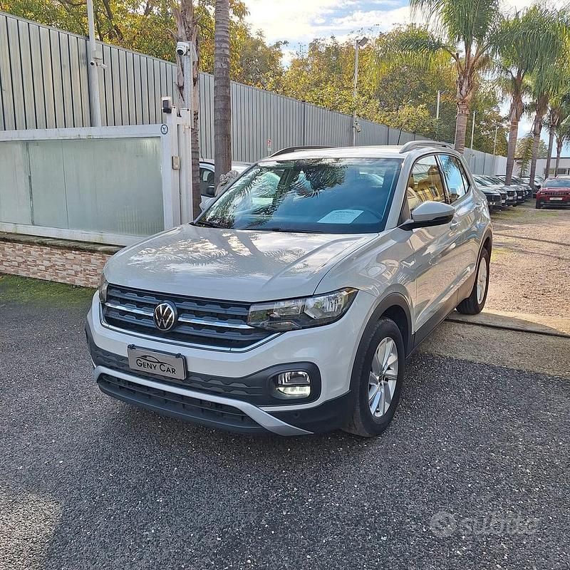 Beige Usata 2023 VW T-Cross Style SUV | 18.900 € (Buon prezzo) - Immagine 1/4