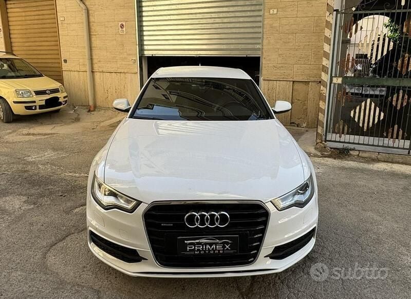 Bianco Usata 2013 Audi A6 S-Line Berlina | 13.500 € (Buon prezzo) - Immagine 1/4