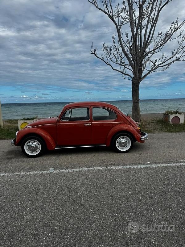 Usata VW Beetle 1970 Rosso Utilitaria