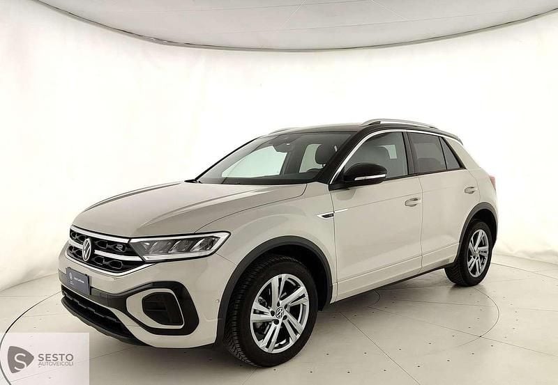 Arancione Usata 2022 VW T-Roc R-line SUV | 22.900 € (Cara) - Immagine 1/4