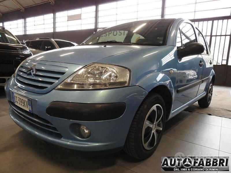 Usata Citroën C3 Elegance 60 CV (44 kW) 2003 Blu Utilitaria