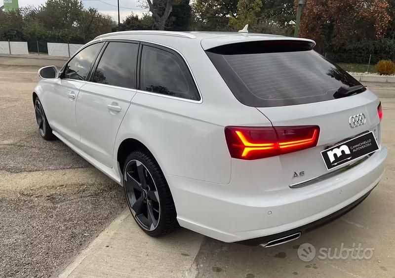 Usata Audi A6 190 CV (139 kW) 2016 Bianco Station wagon