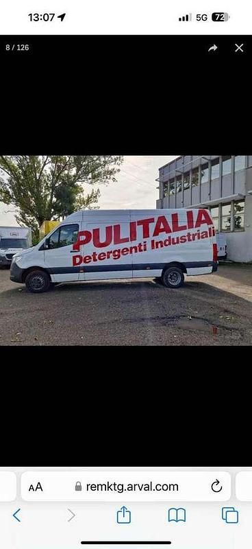 Usata Mercedes Sprinter 163 CV (119 kW) 2020 Bianco Furgone