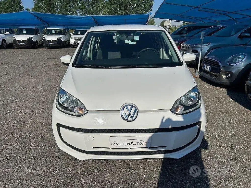 Usata VW up! 68 CV (50 kW) 2013 Bianco Utilitaria