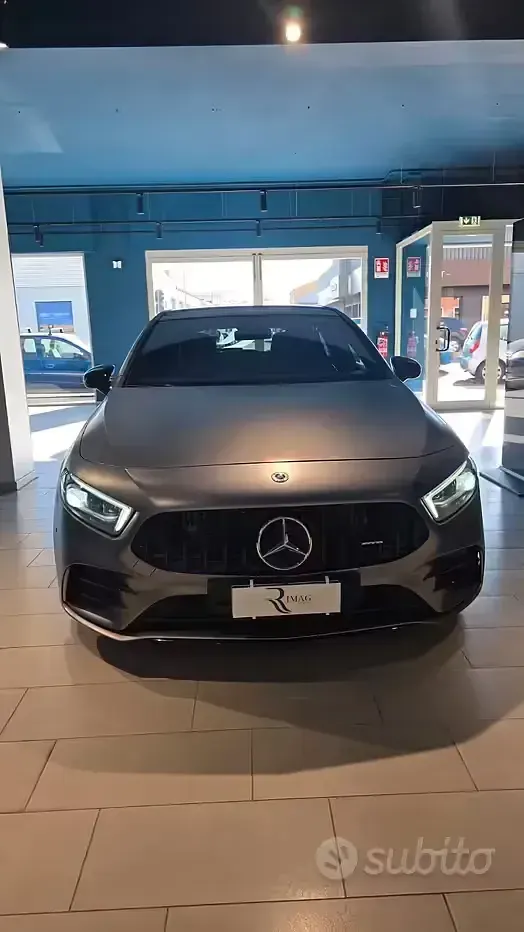 Begagnad Mercedes A250 AMG 306 HK (225 kW) 2020 Grå Sedan