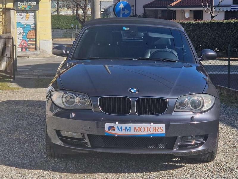 Usata BMW 118 Cabriolet 143 CV (105 kW) 2008 Grigio Cabrio