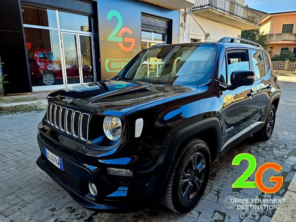 Usata Jeep Renegade Longitude 130 CV (95 kW) 2021 Nero SUV