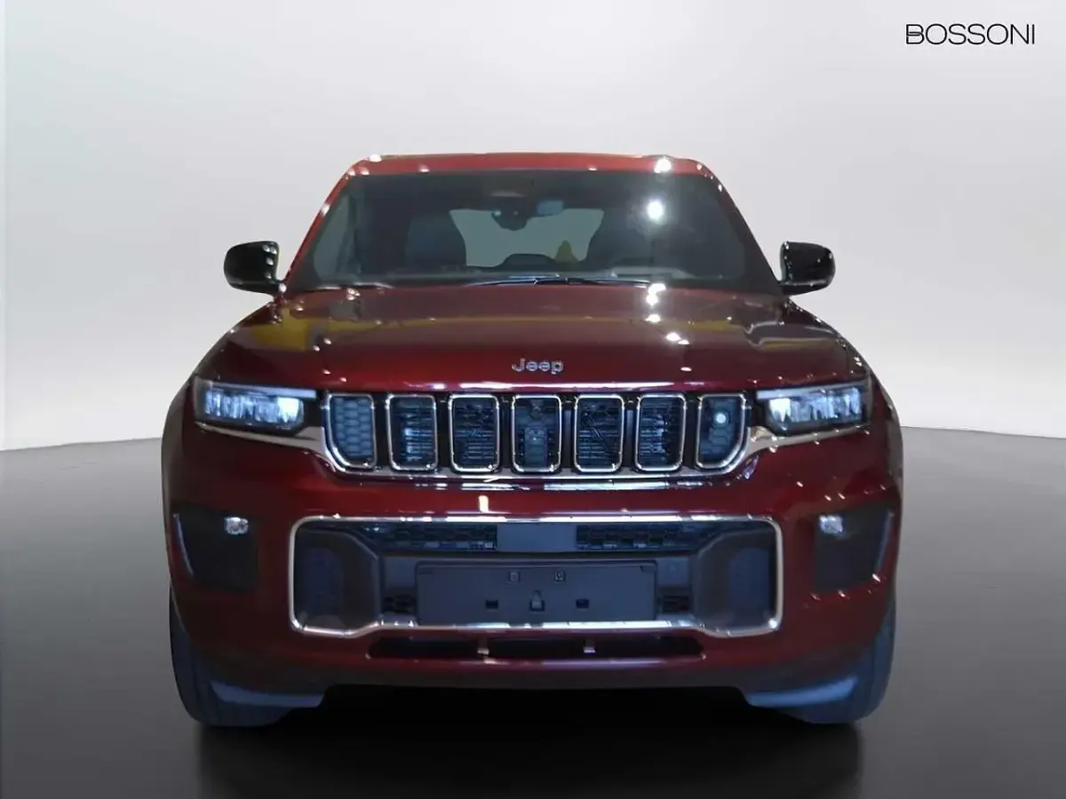 Nuova Jeep Grand Cherokee Overland 379 CV (278 kW) 2025 Rosso SUV