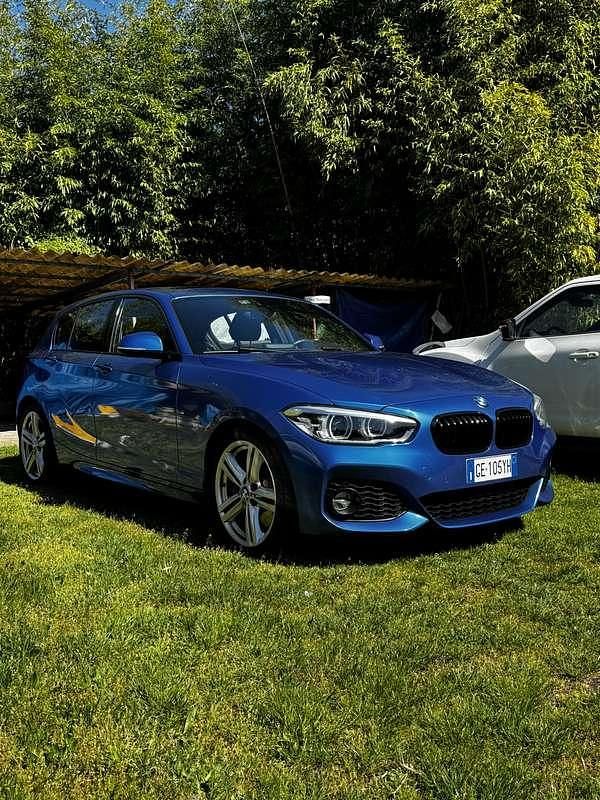 Usata BMW 118 M Sport 150 CV (110 kW) 2018 Blu/azzurro Utilitaria
