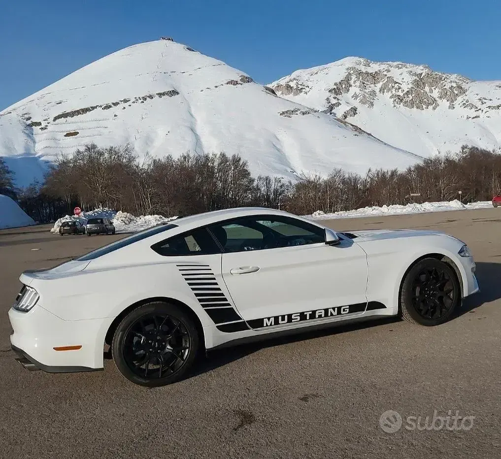 Usata Ford Mustang 291 CV (214 kW) 2019 Bianco Coupé