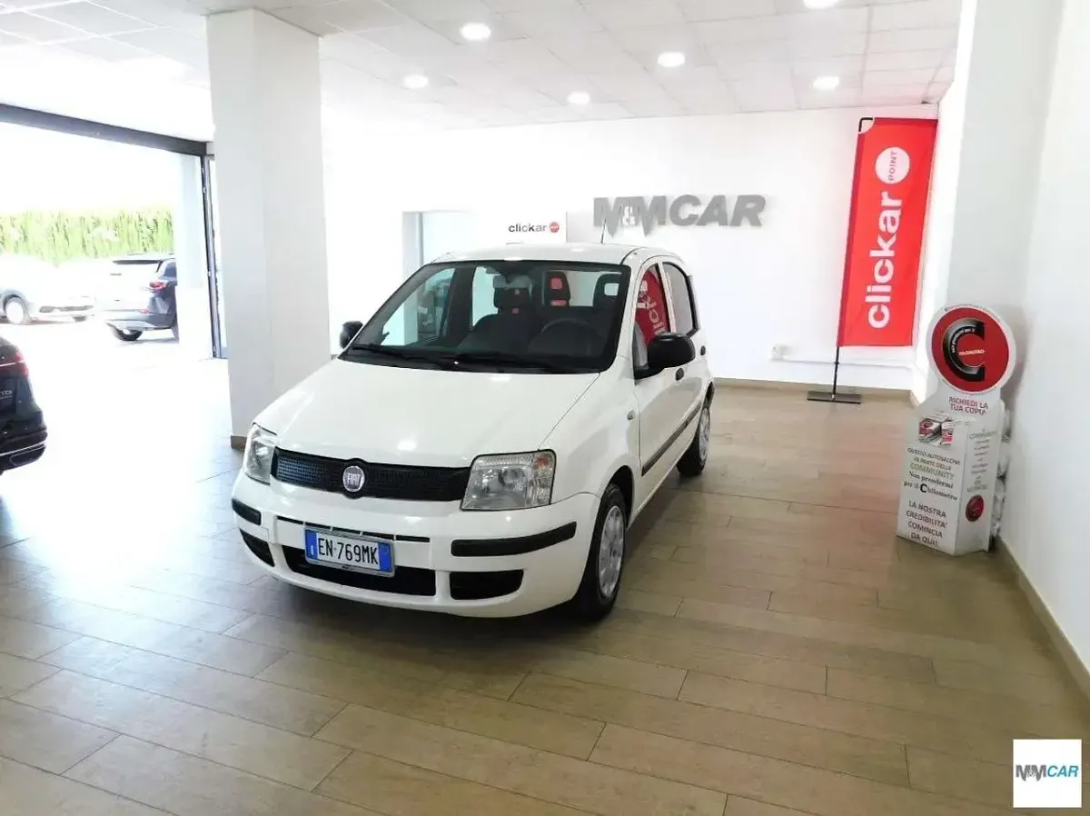Usata Fiat Panda Active 69 CV (50 kW) 2012 Bianco Utilitaria