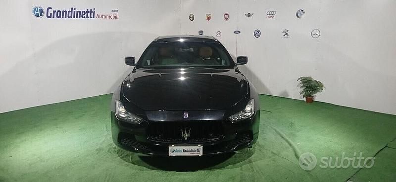 Usata Maserati Ghibli 250 CV (183 kW) 2014 Nero Utilitaria