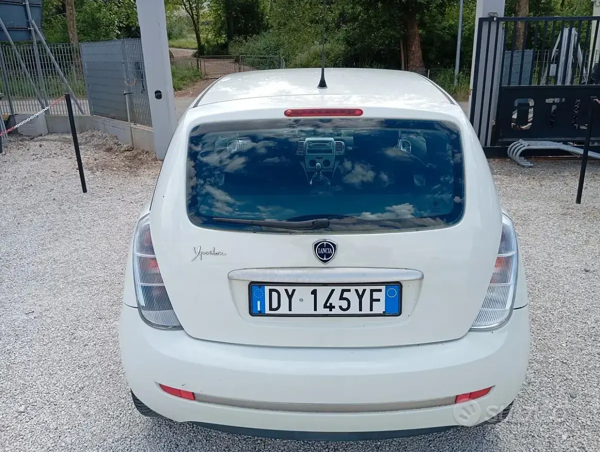 Usata Lancia Ypsilon 77 CV (56 kW) 2009 Bianco Utilitaria