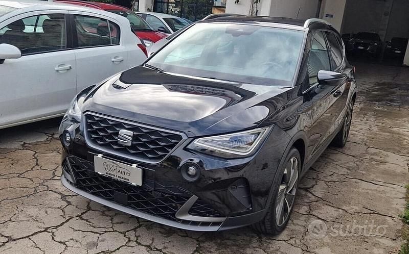 Usata Seat Arona FR 89 CV (65 kW) 2021 Nero SUV