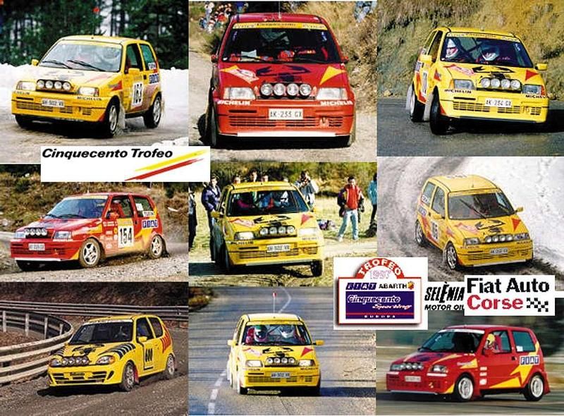 Usata Fiat Cinquecento 54 CV (39 kW) 1996 Giallo Utilitaria