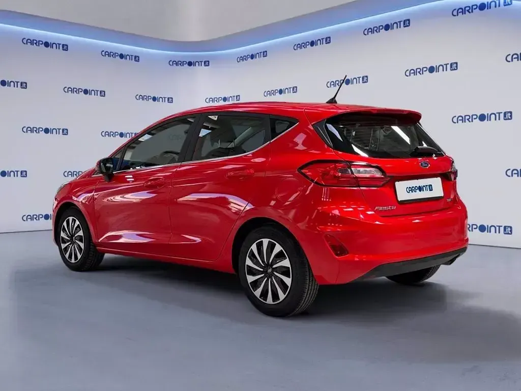 Usata Ford Fiesta Titanium 125 CV (91 kW) 2022 Rosso Utilitaria