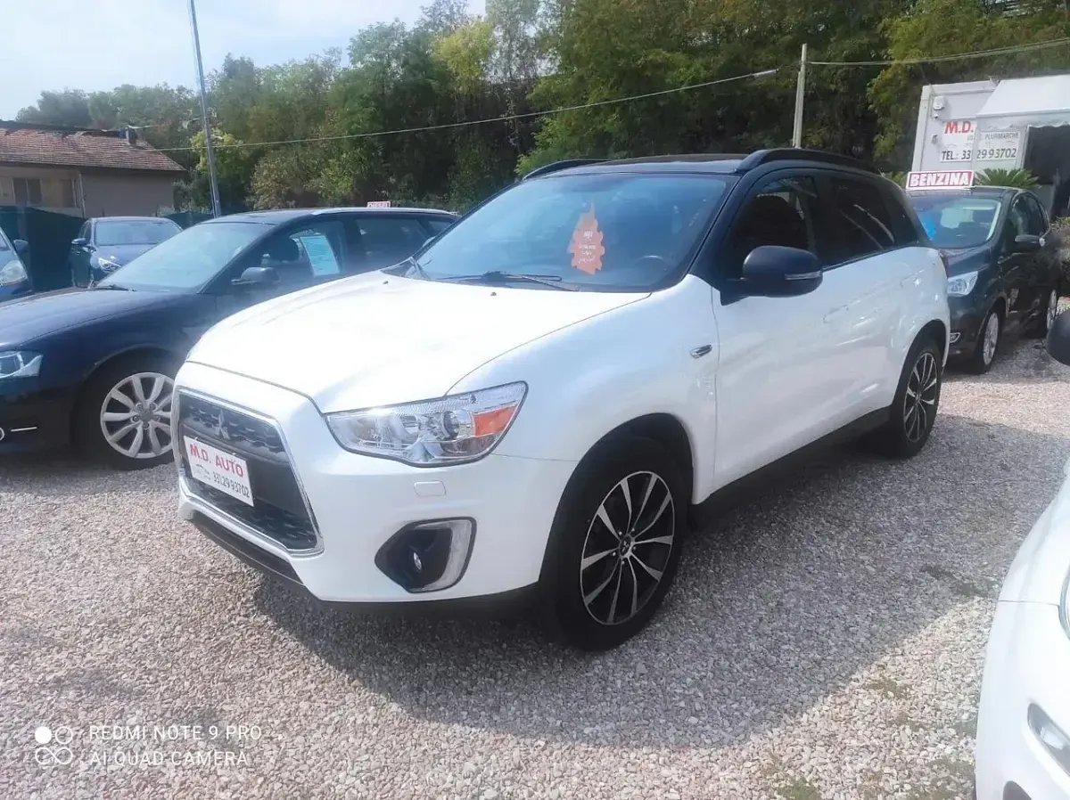 Usata Mitsubishi ASX Intense 116 CV (85 kW) 2015 Bianco SUV