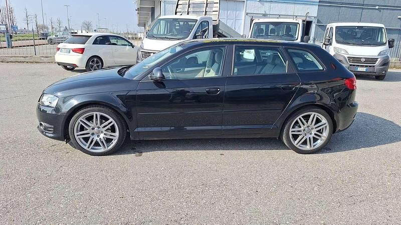 Usata Audi A3 Ambition 140 CV (102 kW) 2009 Nero Utilitaria