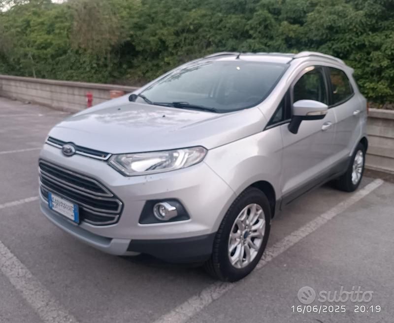 Argento Usata 2016 Ford Ecosport Titanium SUV | 10.999 € (Buon prezzo) - Immagine 1/4