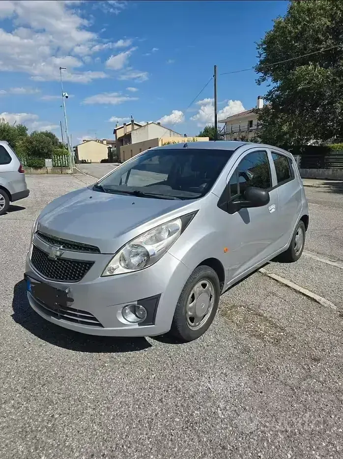 Usata Chevrolet Spark 68 CV (50 kW) 2012 Grigio Utilitaria