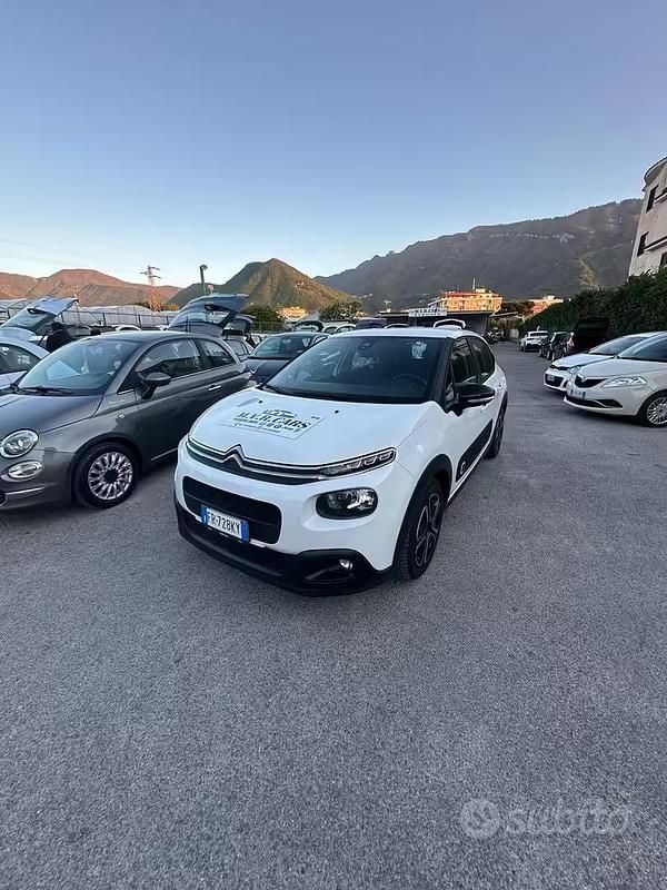 Usata Citroën C3 Live 74 CV (54 kW) 2018 Bianco Utilitaria