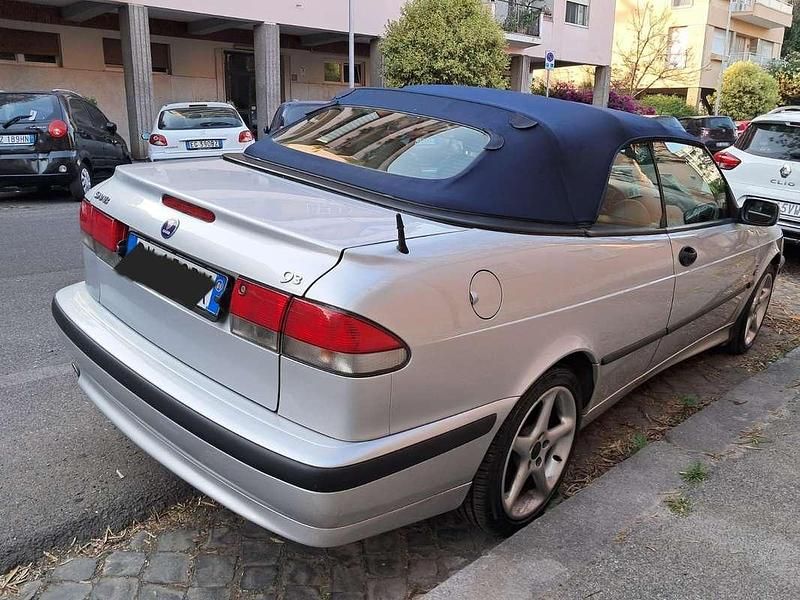 Usata Saab 9-3 Cabriolet 150 CV (110 kW) 2001 Grigio Cabrio