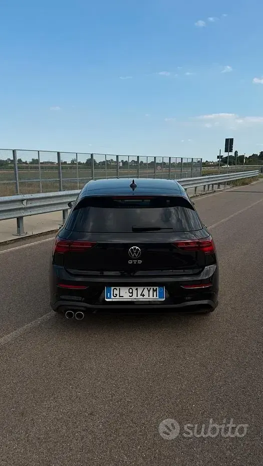 Usata VW Golf VIII GTD 200 CV (147 kW) 2021 Nero Berlina