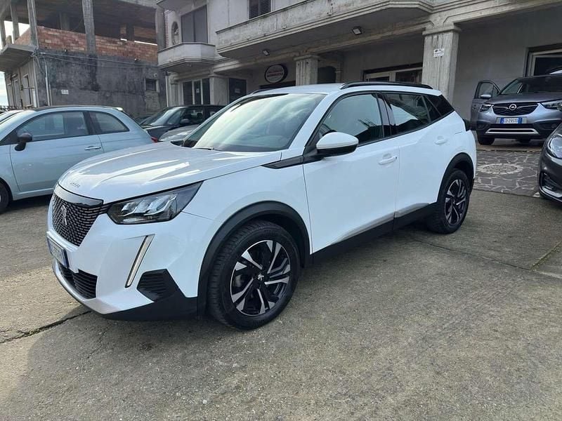 Bianco Usata 2021 Peugeot 2008 Allure SUV | 12.999 € (Super prezzo) - Immagine 1/4