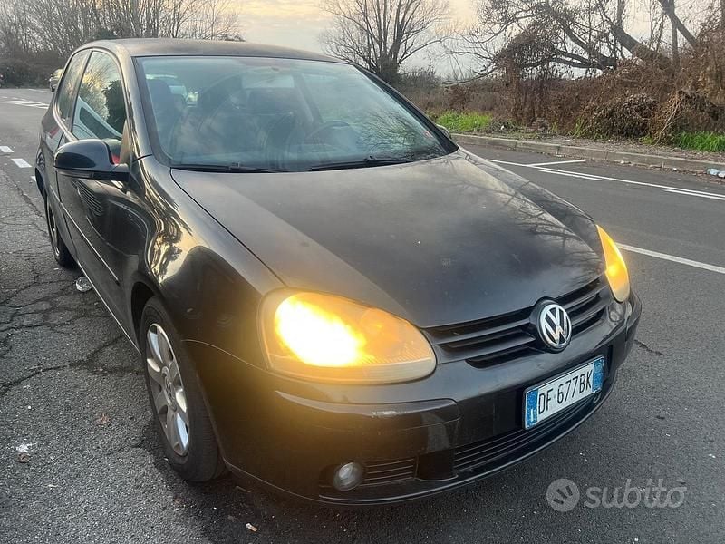 Usata VW Golf Sportline 115 CV (84 kW) 2007 Nero Coupé