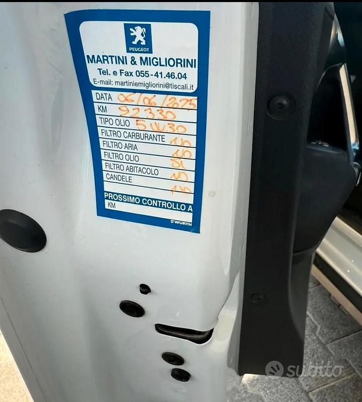 Usata Peugeot 2008 2016 Bianco SUV