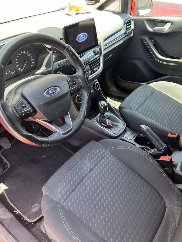 Usata Ford Fiesta Titanium S 125 CV (91 kW) 2021 Rosso Utilitaria