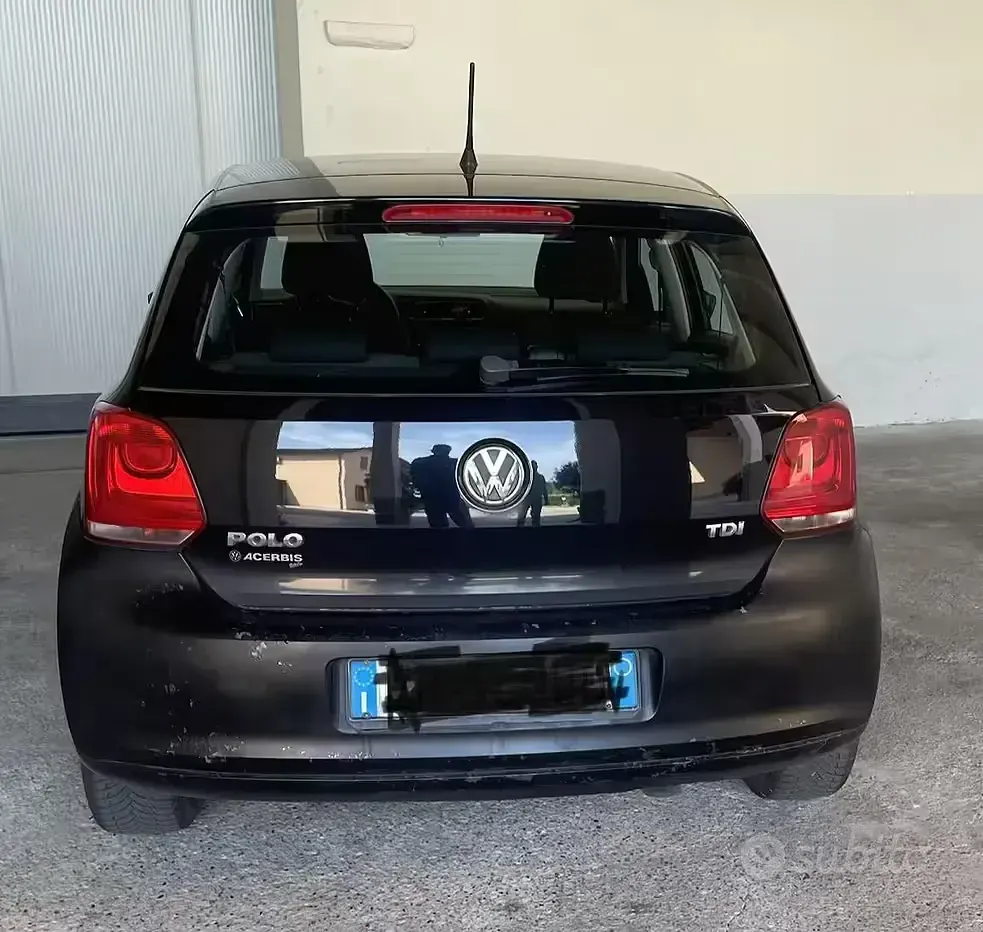 Usata VW Polo 75 CV (55 kW) 2013 Nero Utilitaria