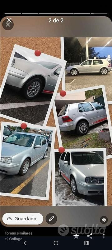 Usata VW Golf IV GTI 2002 Grigio Berlina