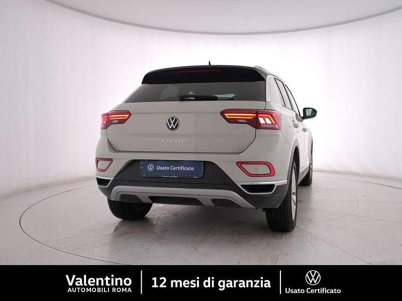 Usata VW T-Roc Style 110 CV (80 kW) 2023 Beige SUV